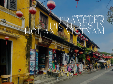 TRAVELER PICTURES IN HOI AN - VIETNAM
