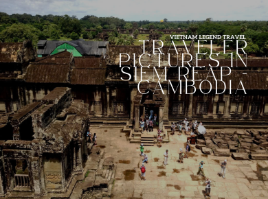 TRAVELER PICTURES IN SIEM REAP - CAMBODIA