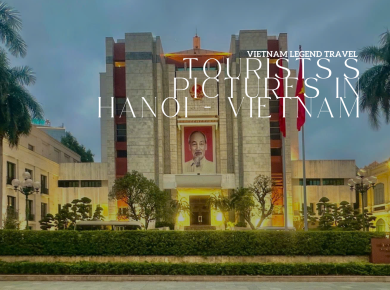 TOURISTS'S PICTURES IN HANOI - VIETNAM