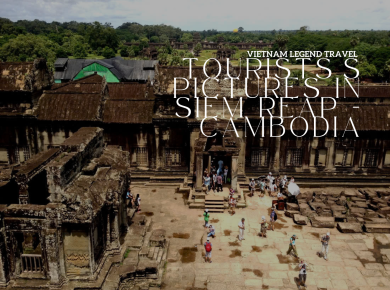 TOURISTS'S PICTURES IN SIEM REAP - CAMBODIA