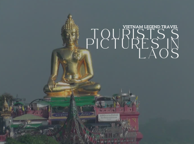 TOURISTS'S PICTURES IN LAOS