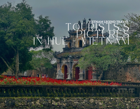 TOURISTS'S PICTURES IN HUE - VIETNAM